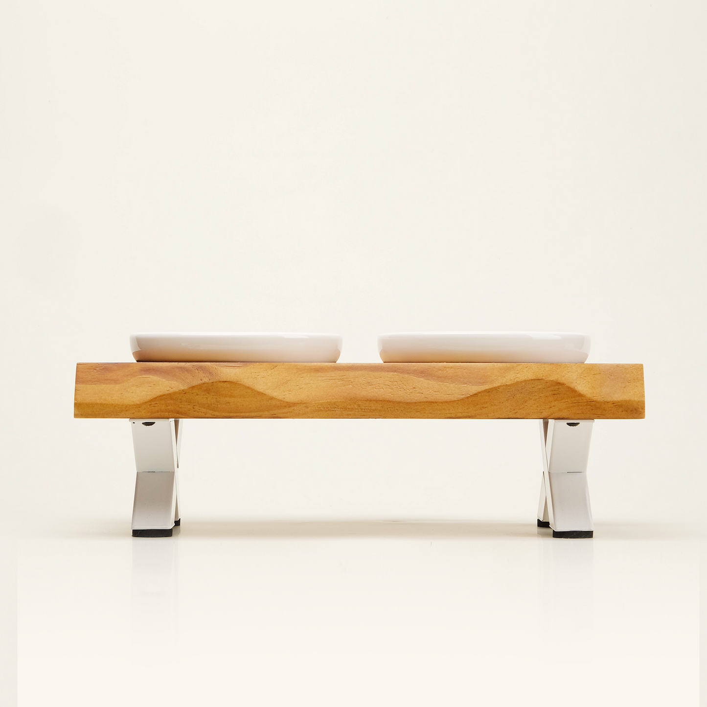 PEPEEP PET TABLE (WHITE) - WHITE DISH SET