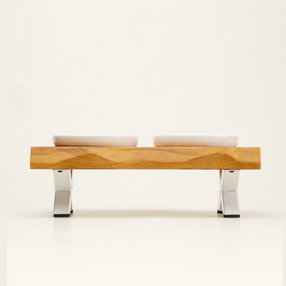 PEPEEP PET TABLE (WHITE) - WHITE DISH SET