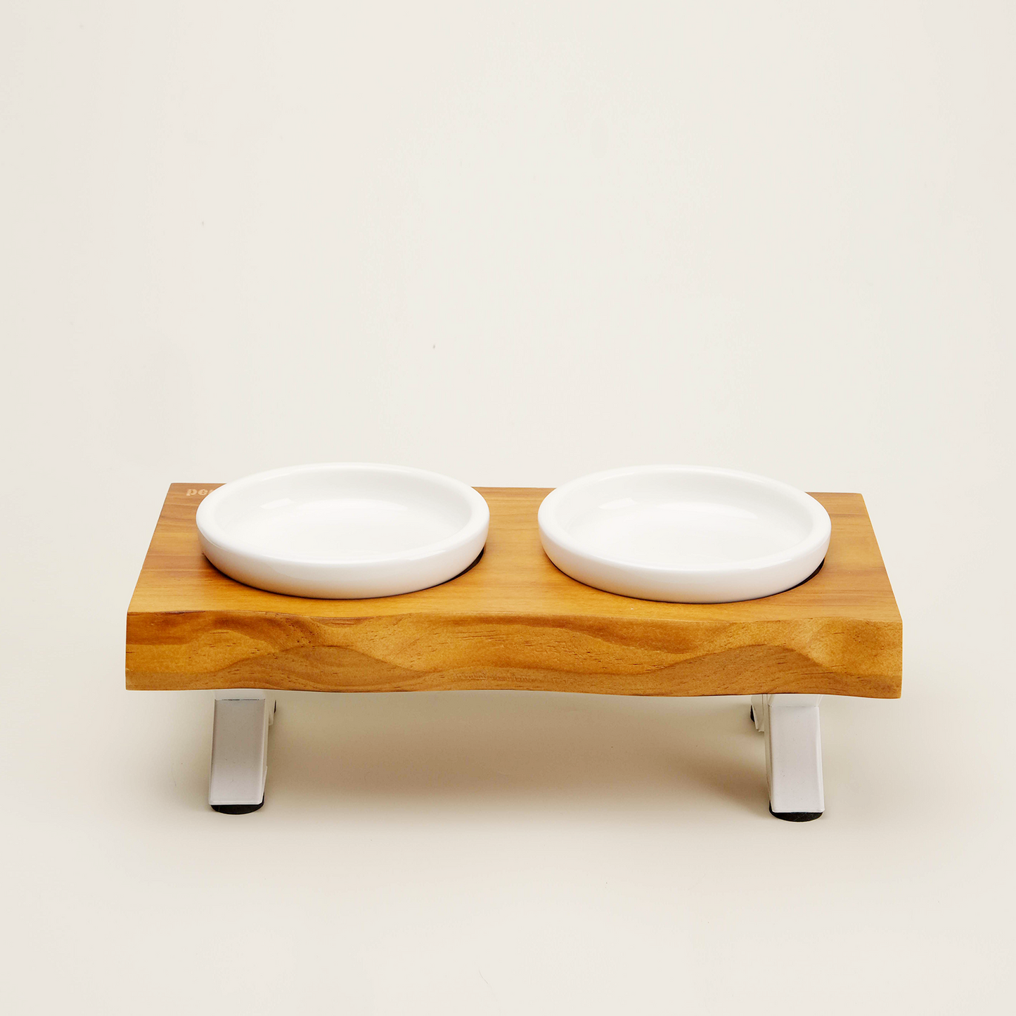 PEPEEP PET TABLE (WHITE) - WHITE DISH SET