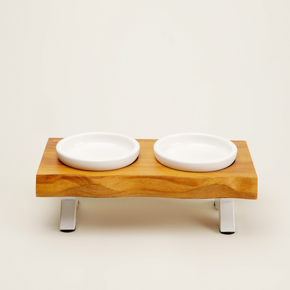 PEPEEP PET TABLE (WHITE) - WHITE DISH SET