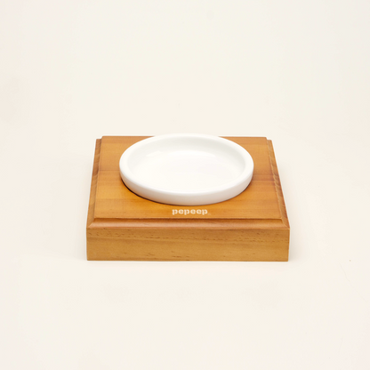 PEPEEP PET BOWL TRAY - WHITE DISH SET