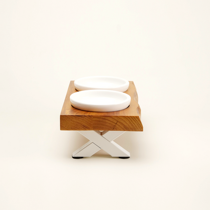 PEPEEP PET TABLE (WHITE) - WHITE DISH SET